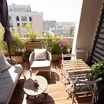 With Terrace And View Of Paris